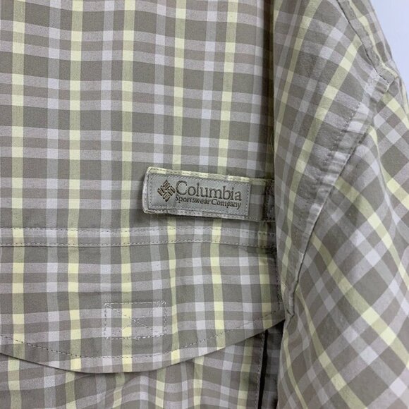 Columbia Sportswear‎ Men's PFG UPF30 Outdoor Short Sleeve Button Up Shirt SZ XXL - Picture 5 of 16